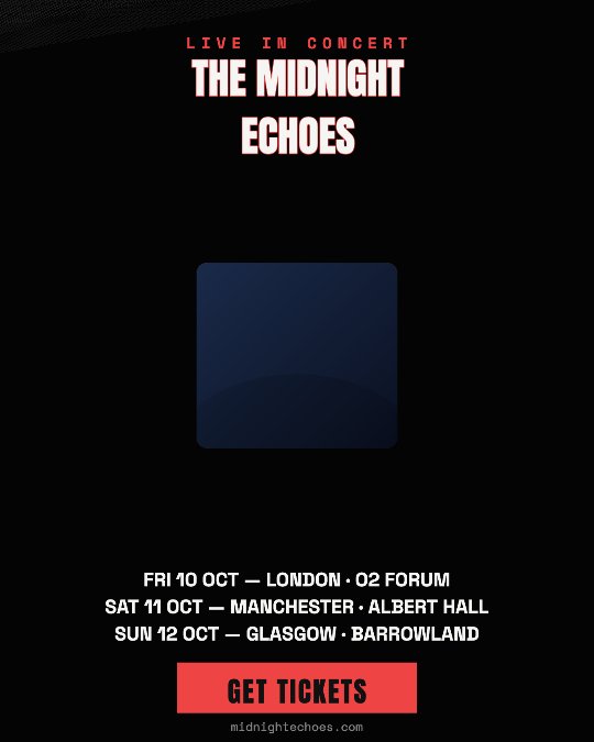 Live in Concert video template preview